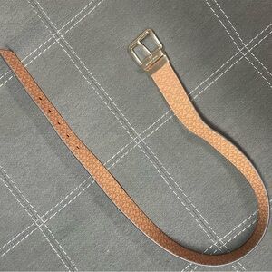 MK Boutique Tan Patterned Men's Belt